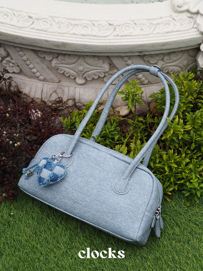 Blue Denim Duffle