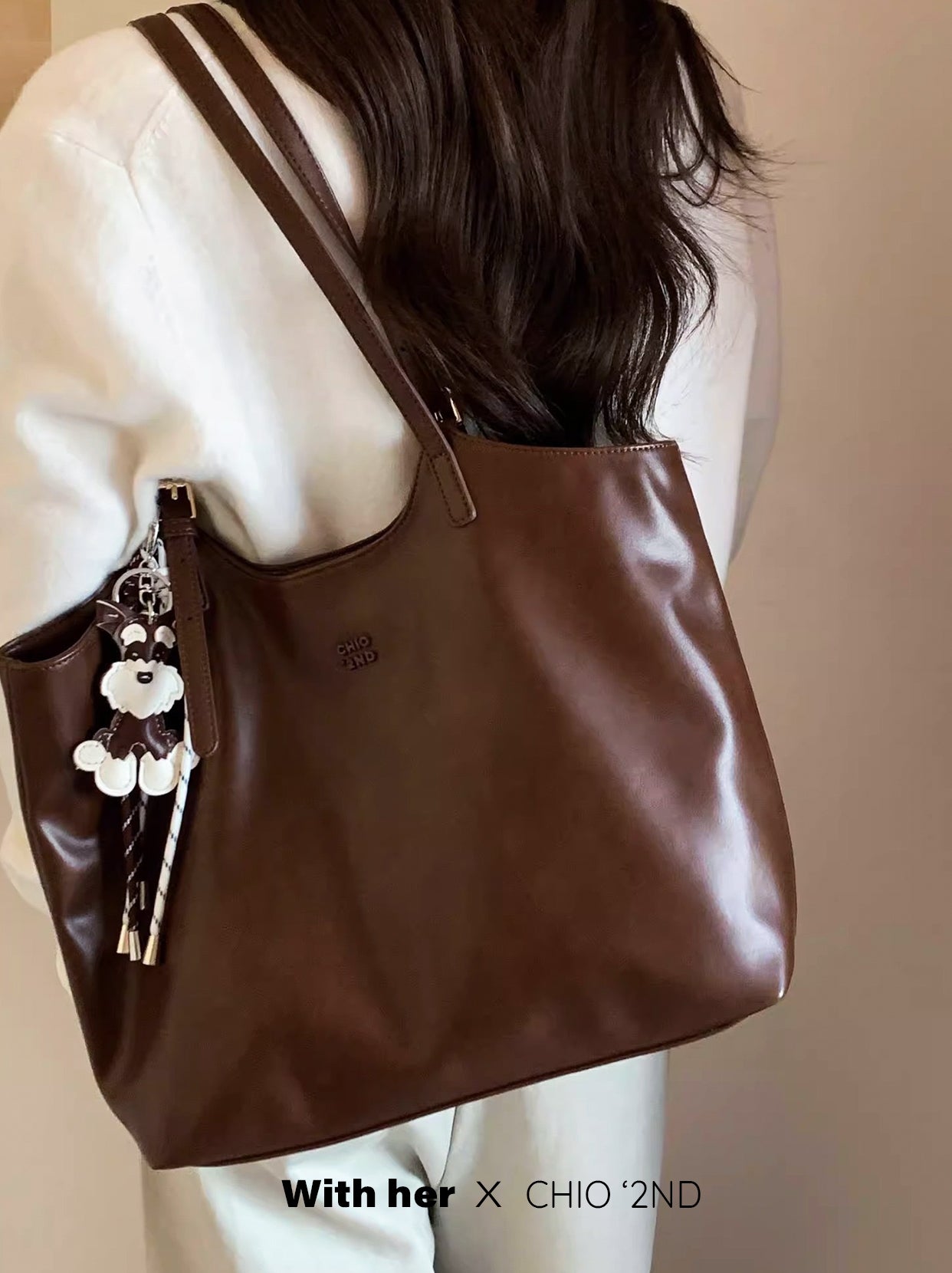 Cocoa Pup Tote