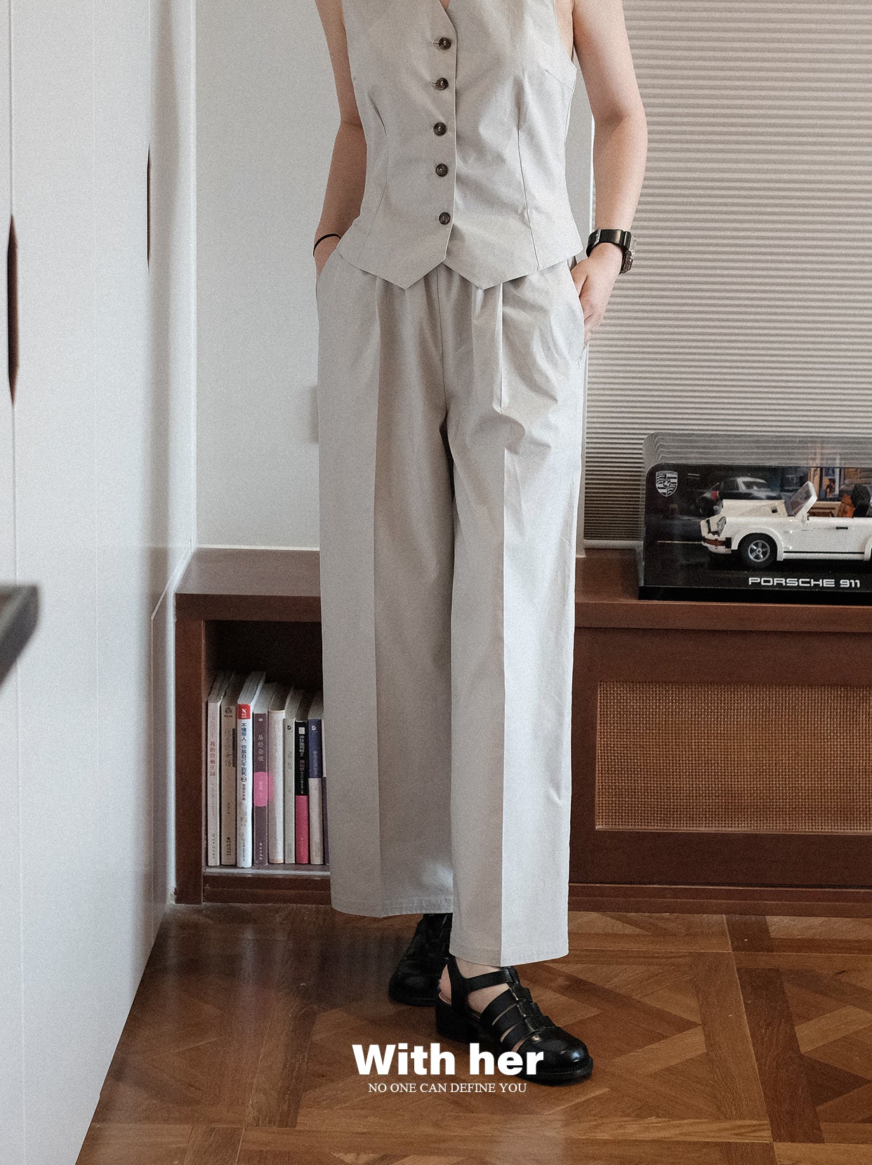 Original Cotton Cropped Trousers