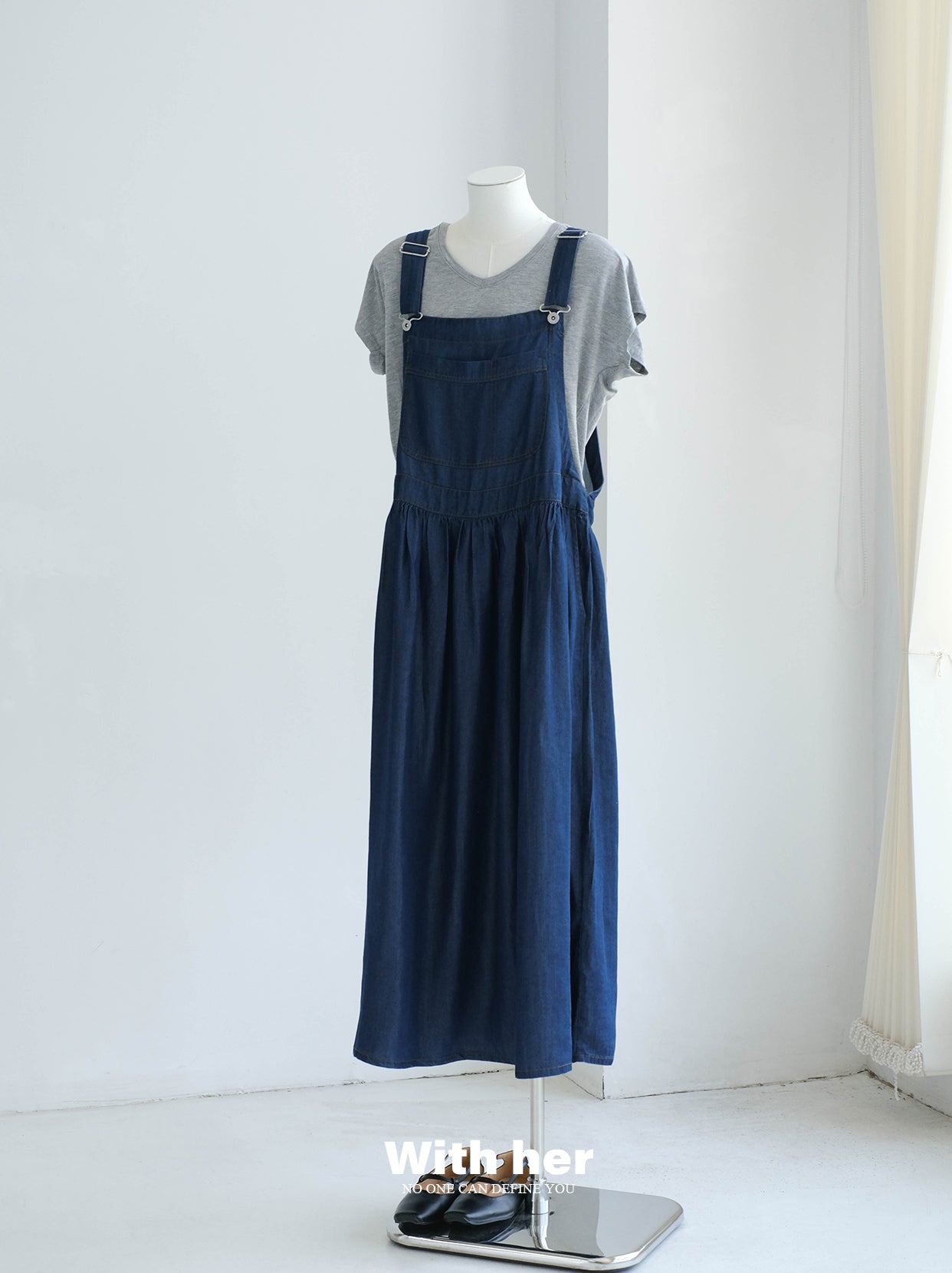 Original Tencel Denim Suspender Dress