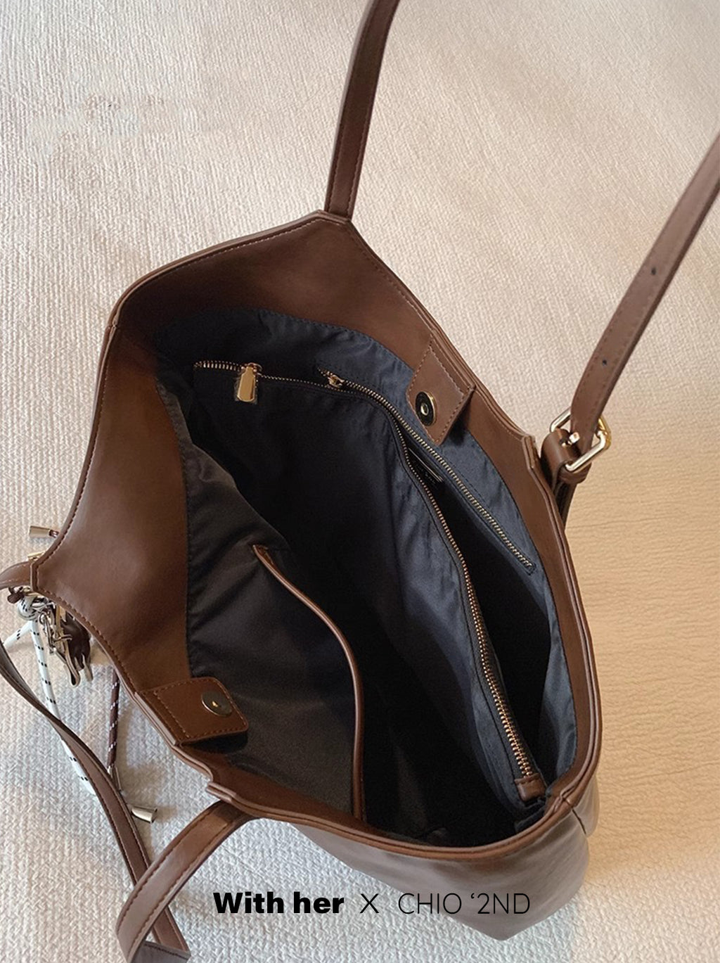 Cocoa Pup Tote