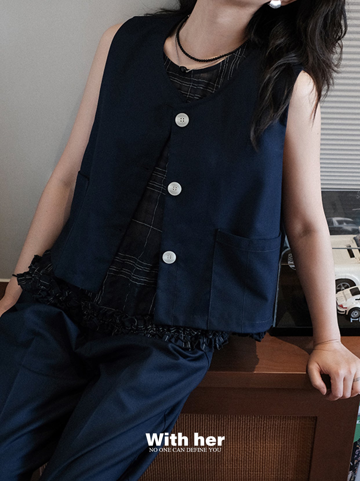 Retro Suit Vest