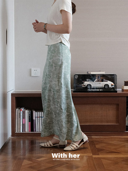 Original Jacquard Sheath Skirt