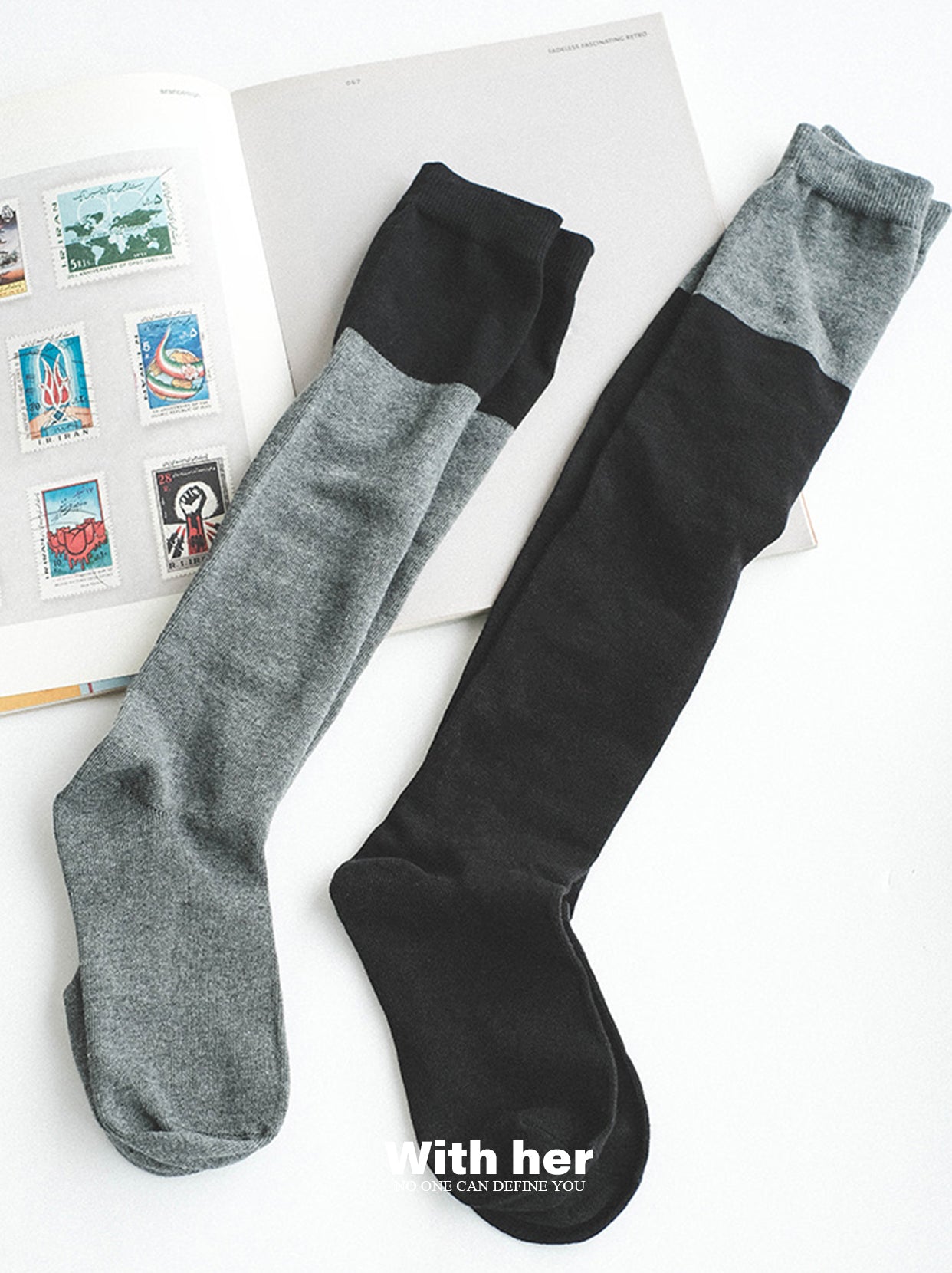 Layered Long Socks