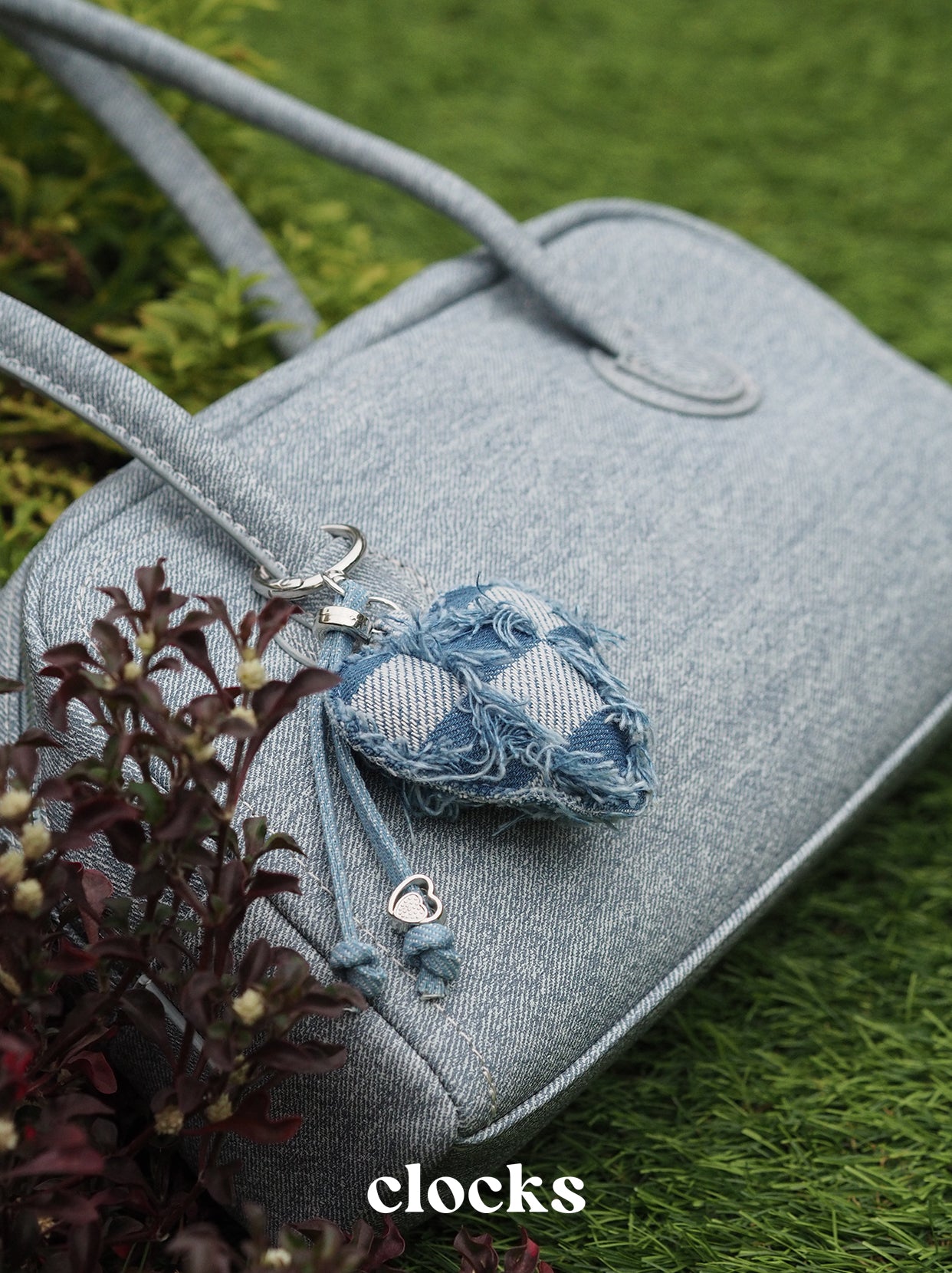Blue Denim Duffle