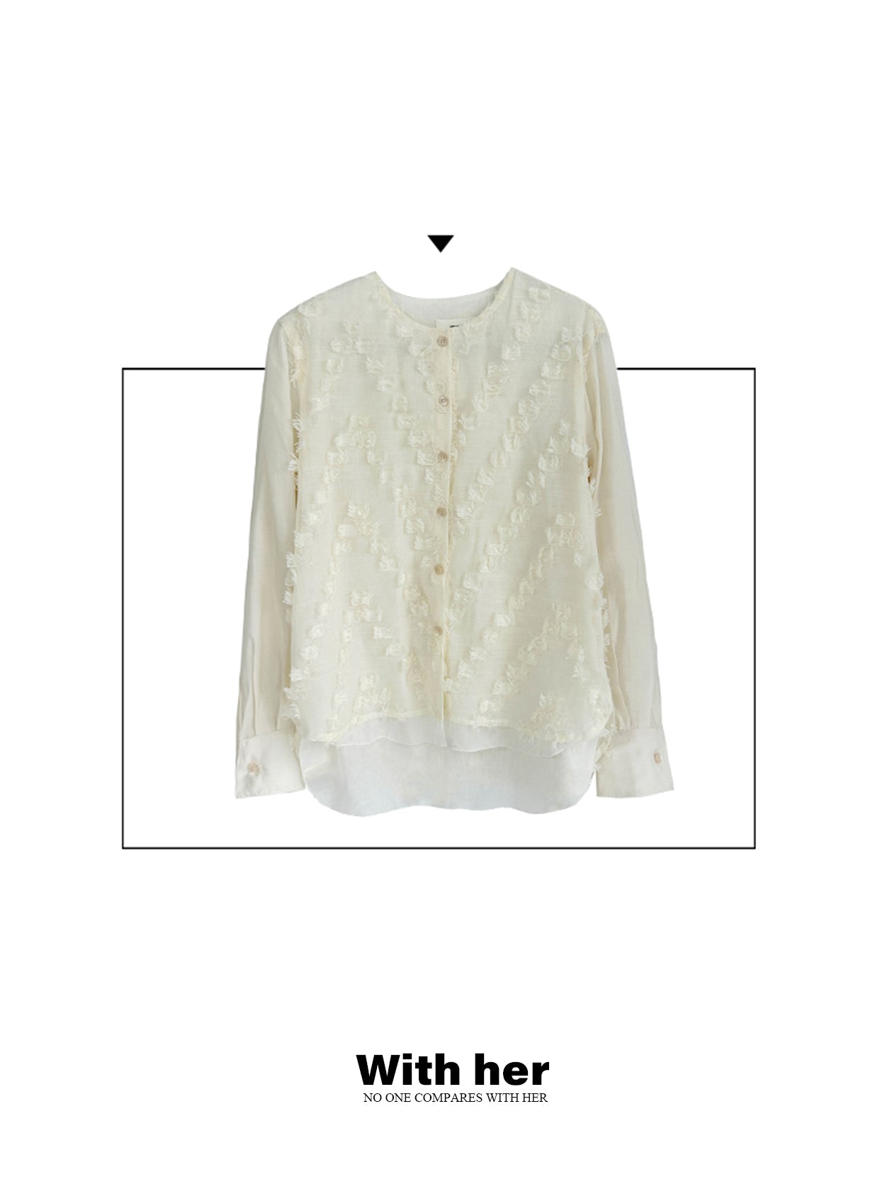 Tassel White Sleeve Shirt