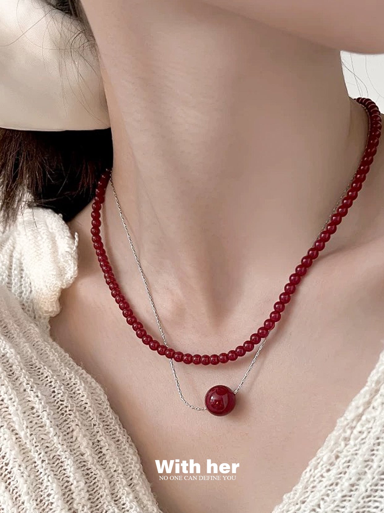 Red Berry Luxe Jewelry Set