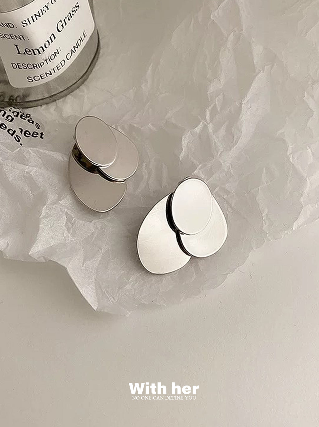 Lustrous Teardrop Earrings