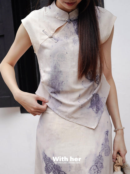 Eastern Smoke Cheongsam