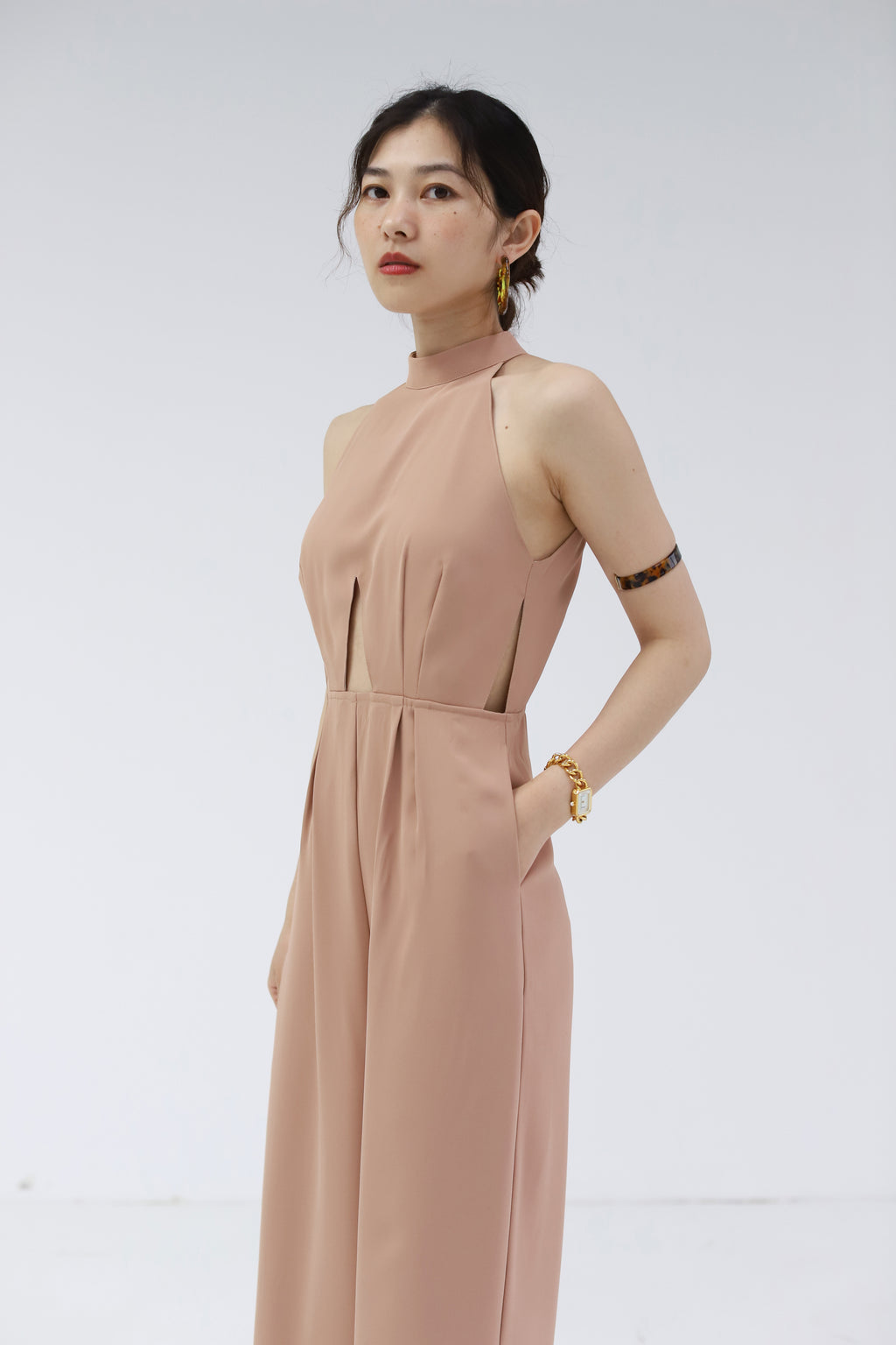 Original Halter neck Midriff Dress