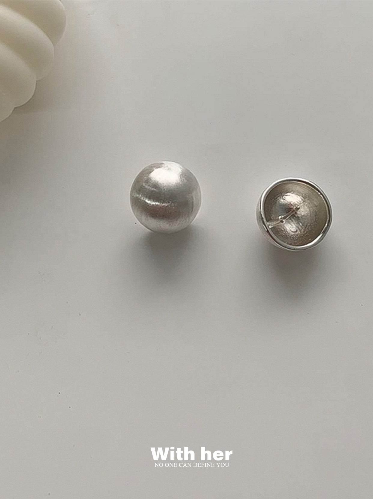 Lustre Semicurcle Earrings
