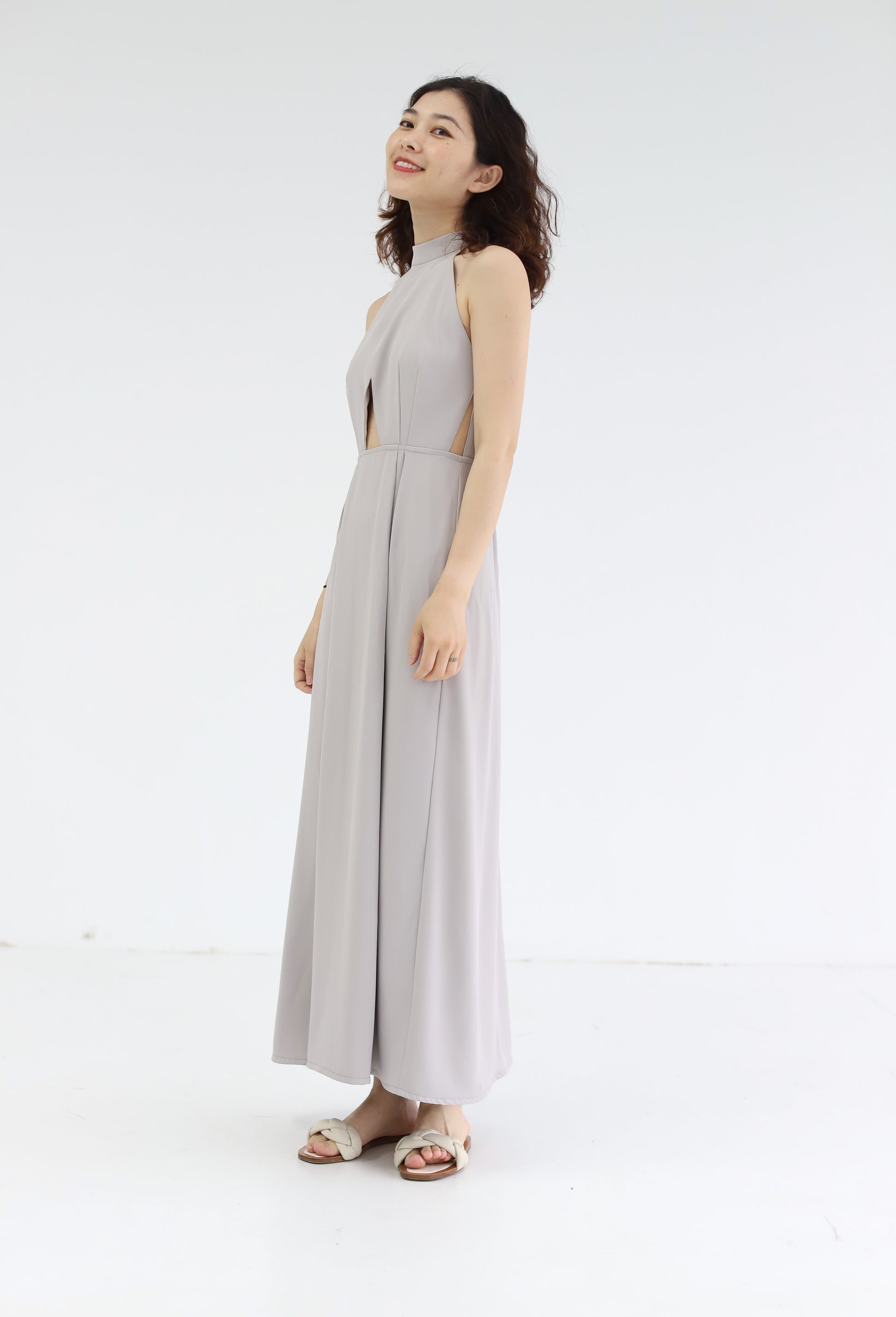 Original Halter neck Midriff Dress