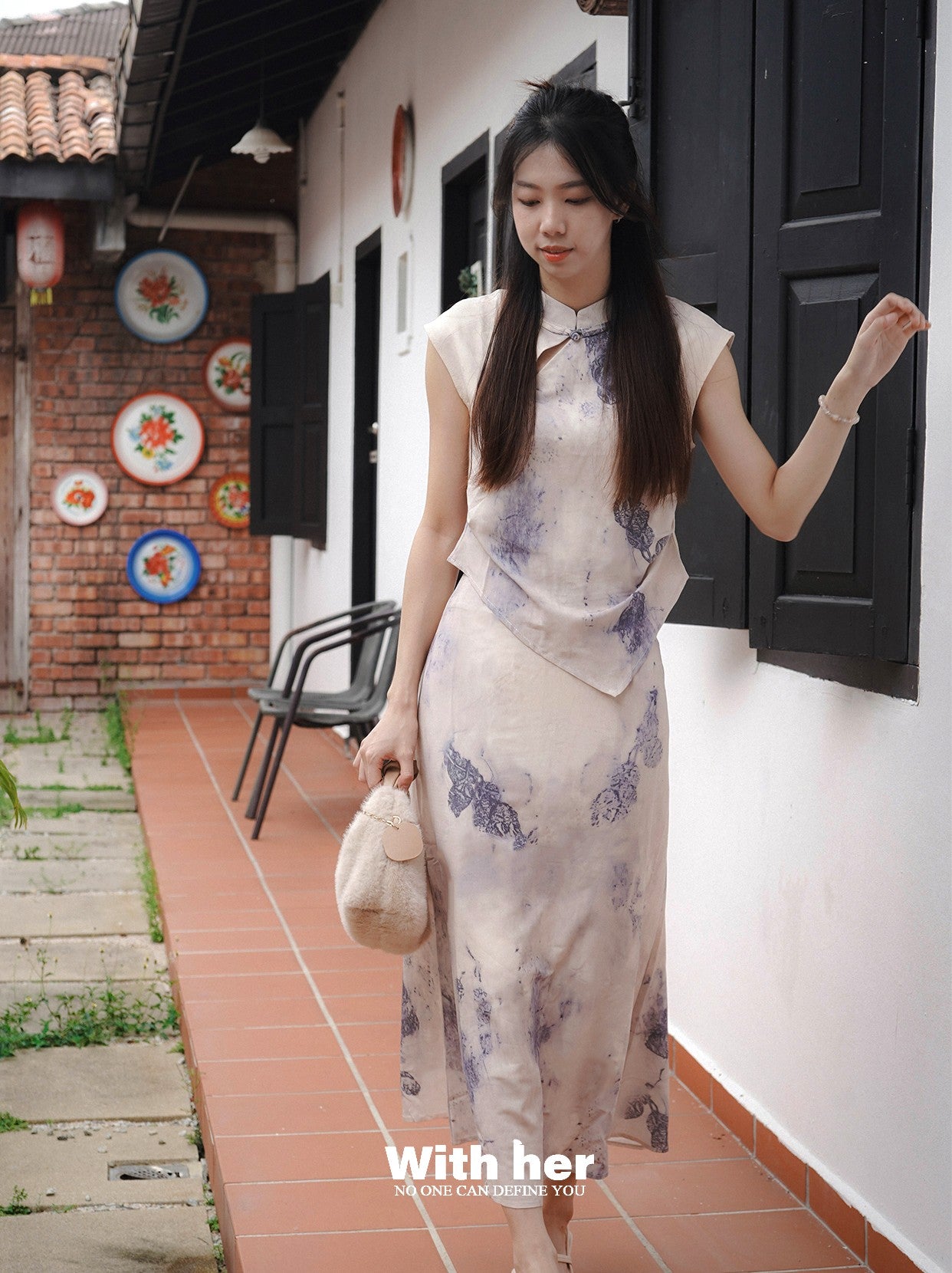 Eastern Smoke Cheongsam