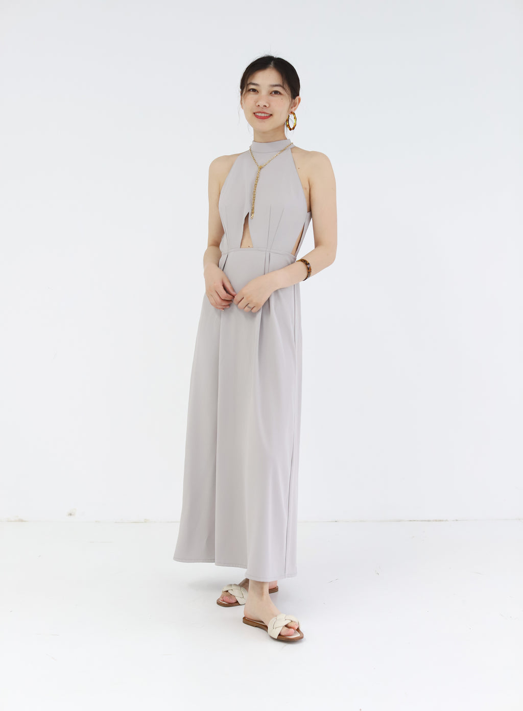 Original Halter neck Midriff Dress