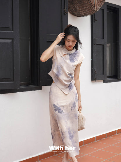 Eastern Smoke Cheongsam