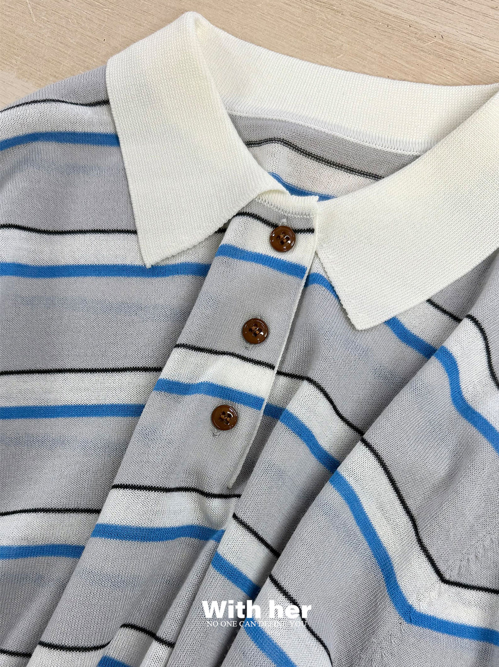 Miu Striped Shirt
