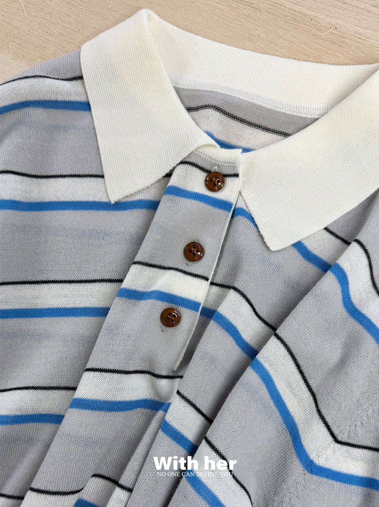 Miu Striped Shirt