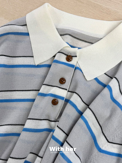 Miu Striped Shirt